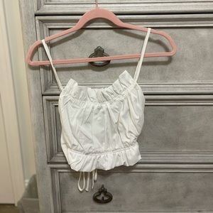 Shein White Crop Top